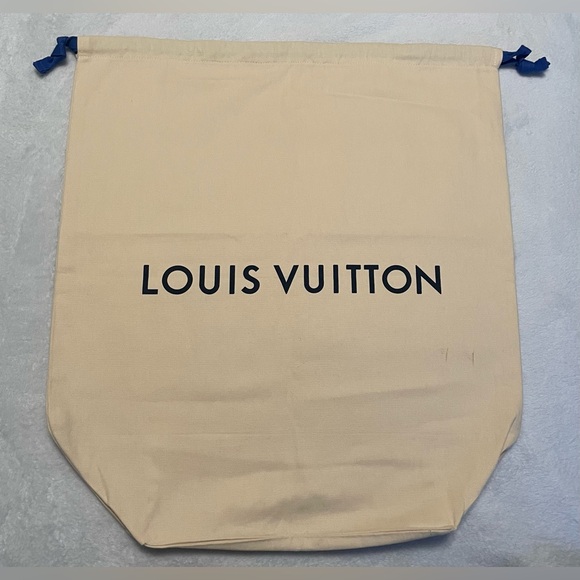Louis Vuitton Large Dust Bag with Blue drawstrings - Picture 1 of 8